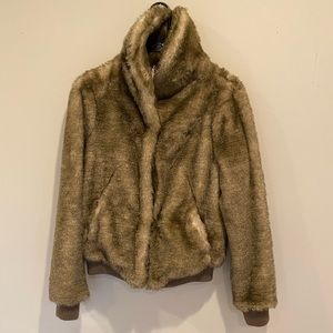 H&M Faux Fur Bomber